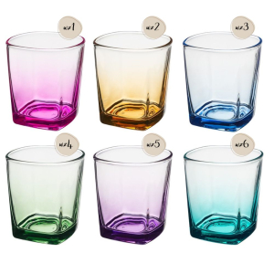 Szklanka COLORS 250ml 6 kolorów do wyboru